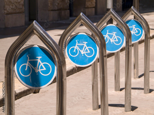 Bike parking. photo