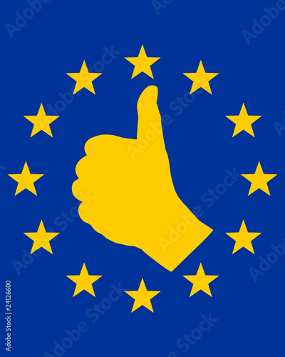 Europäisches Handzeichen