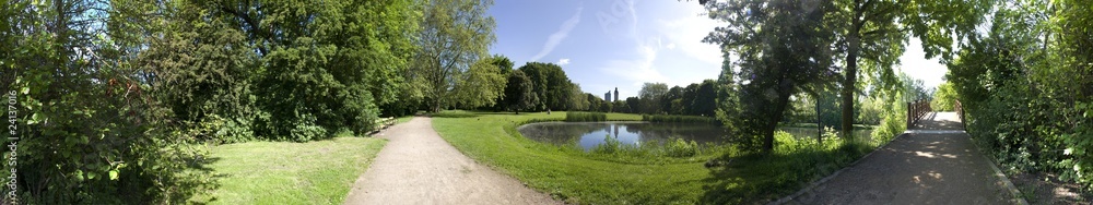 360 Grad vom Leipziger Johannapark