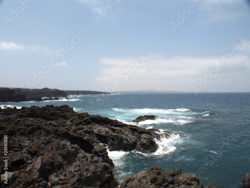 Felsen Westküste von Lanzarote