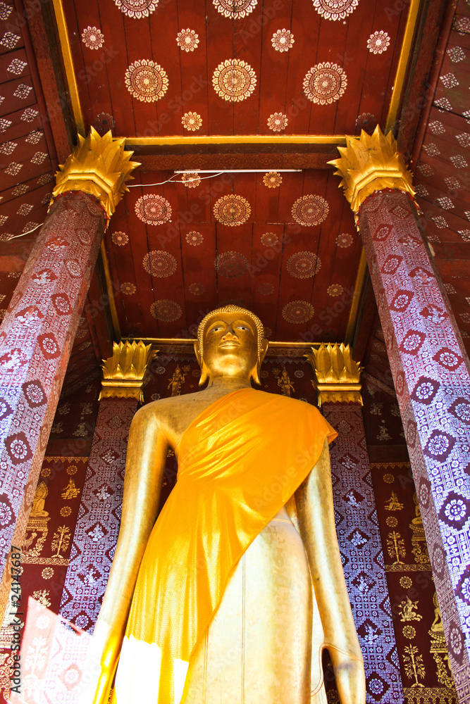 Standing image of Buddha