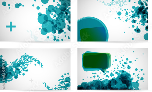 empty business card templates