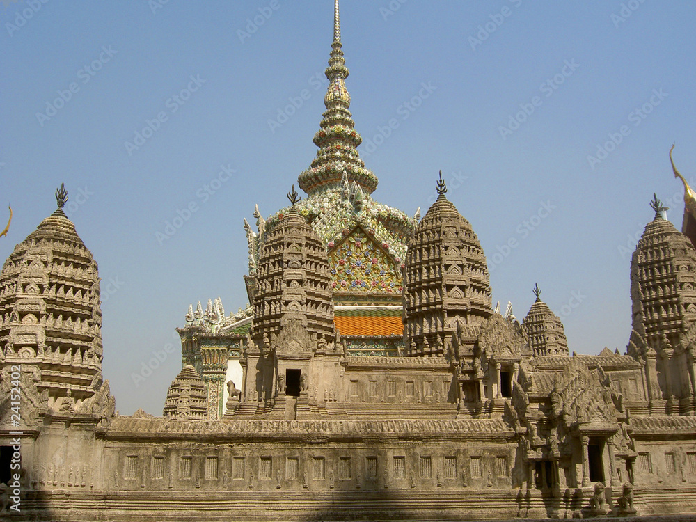 Buddhist temple, Thailand.