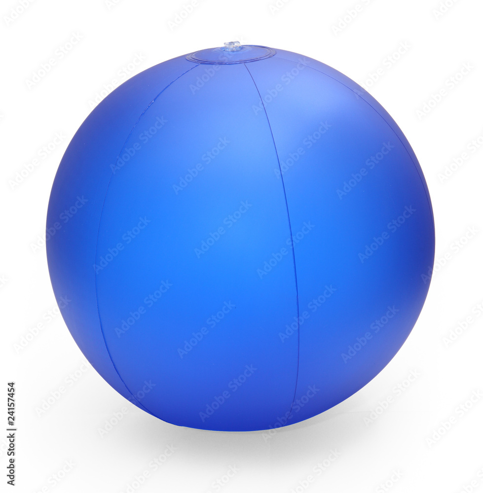 inflatable beach ball isolated on white with clipping path inflatable beach ball isolated on white with clipping path