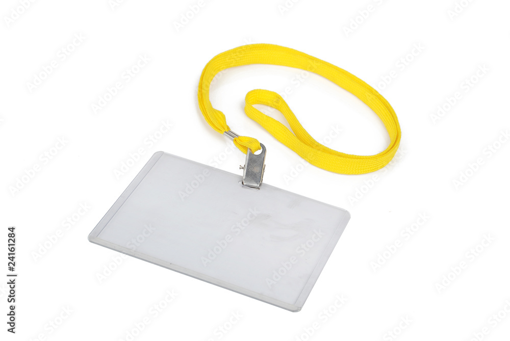 Fototapeta premium name tag