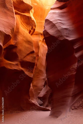 Beautiful slot canyon in Arizona USA