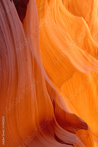 Beautiful slot canyon in Arizona USA