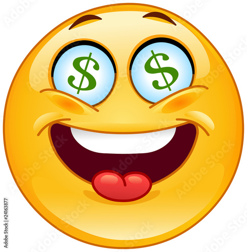 Dollar emoticon