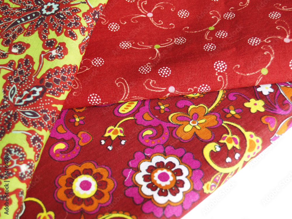 Different kind of textiles Different kind of textiles