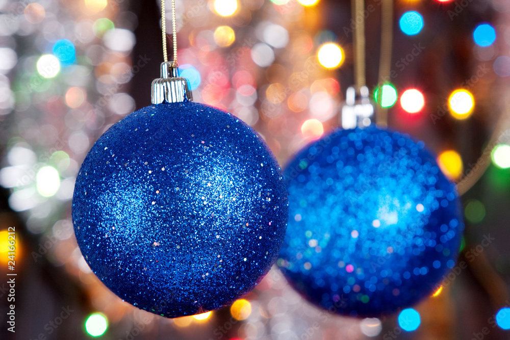 Fototapeta premium Christmas decorated