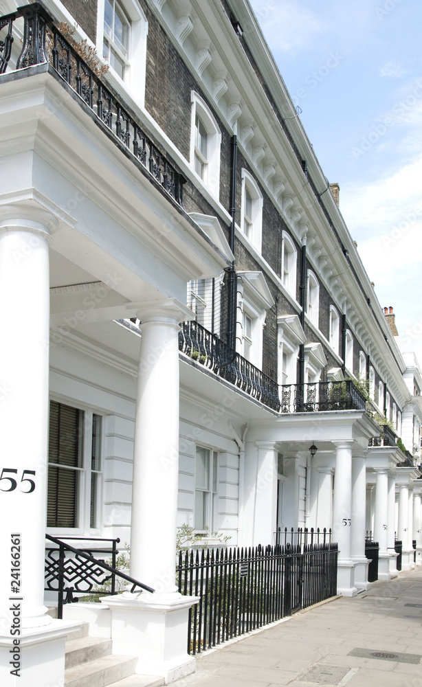 Stucco Housing in London