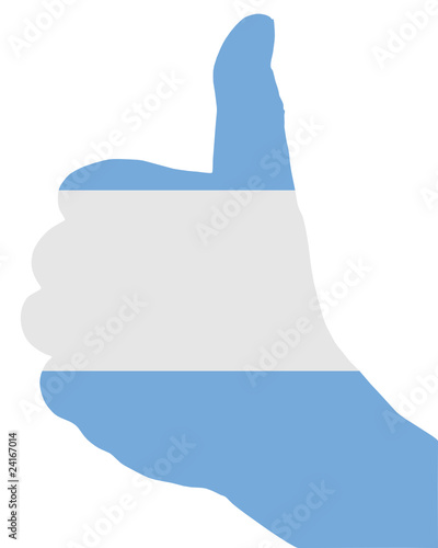 Argentinisches Handzeichen