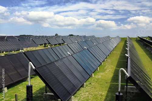 Fotografie Solarthermische Anlage