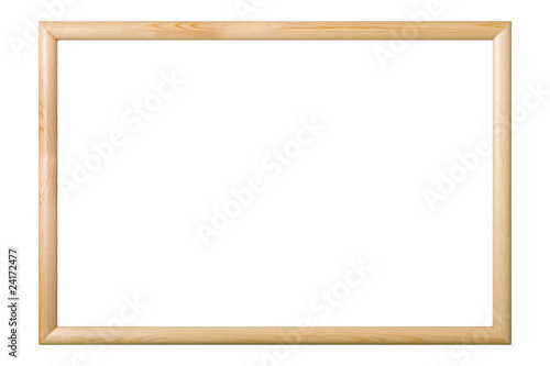 Picture frame isolated  clipping path.
