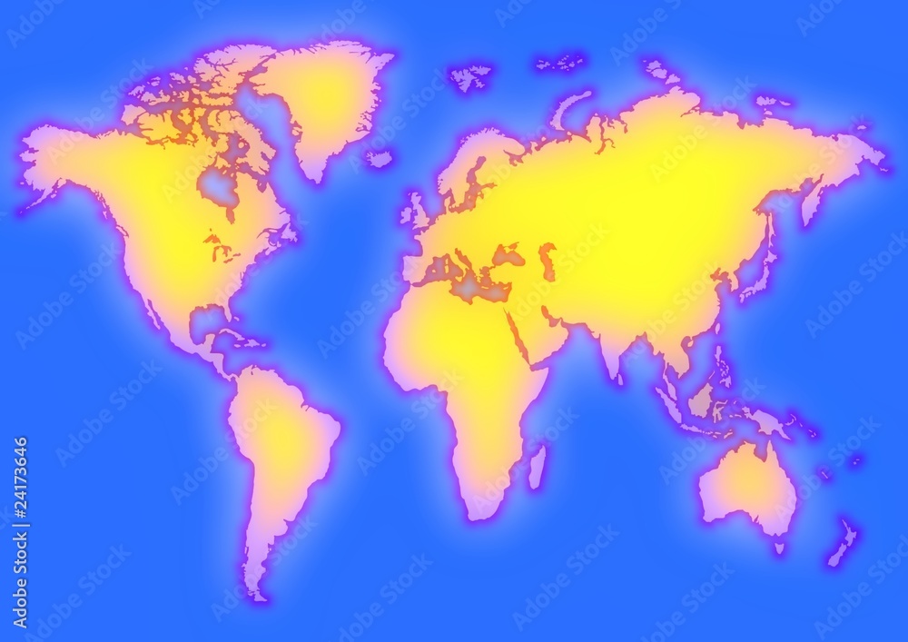 Yellow map