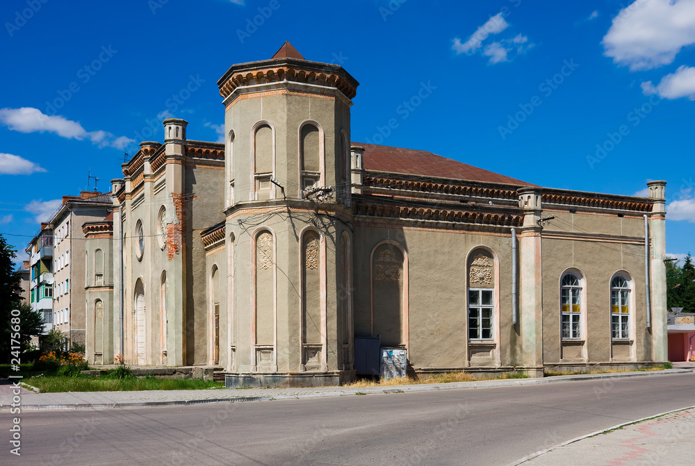 Synagogue in Chortkiv, Ukraine