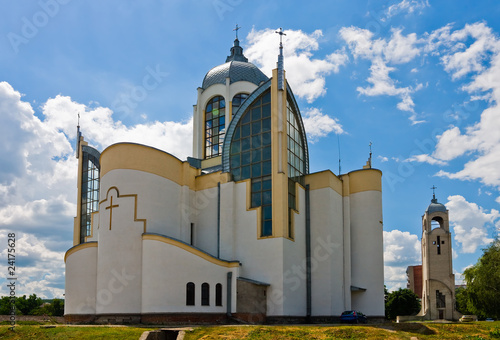 Orthodox church in Chortkiv Ukraine photo
