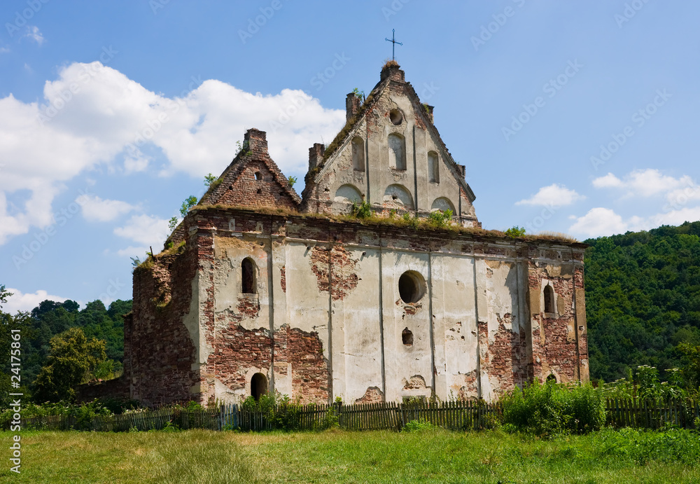 Old church in ruins