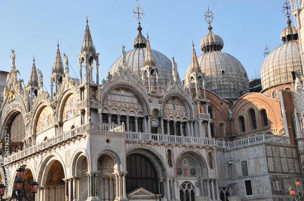Basílica de San Marcos en Venecia, Italia