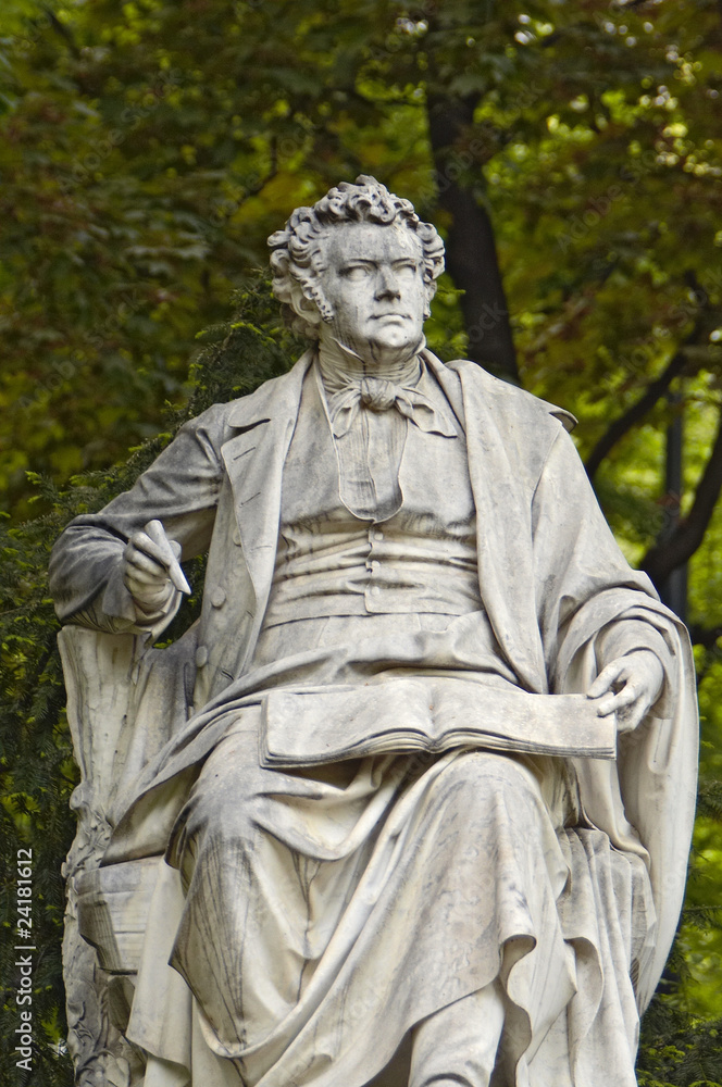 Schubert statue, Vienna