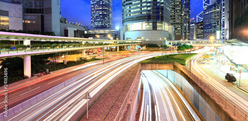 Photography traffic in city