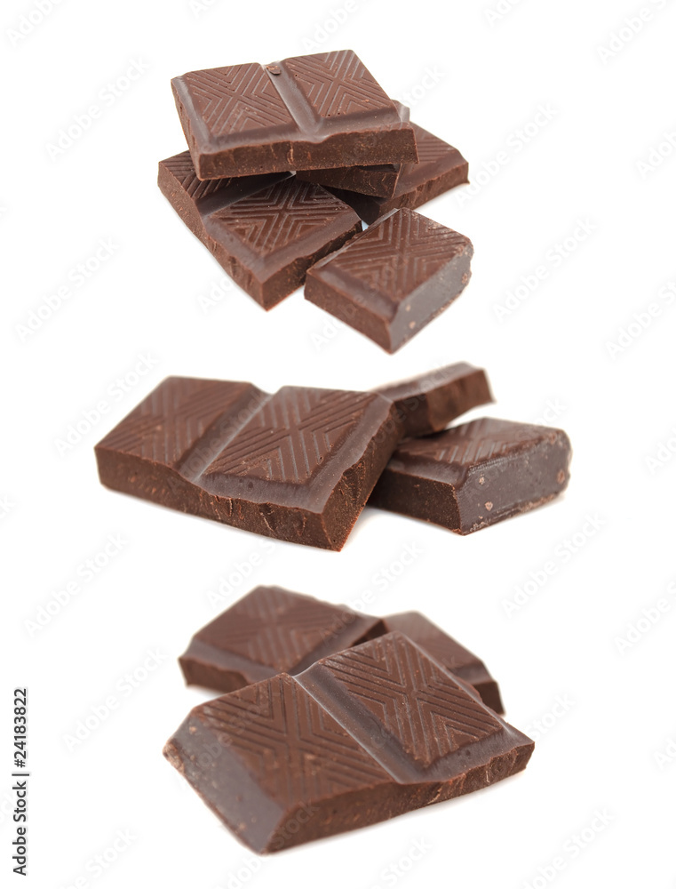 Set of Chocolate Pieces
