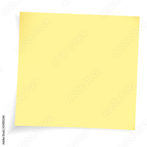 Vector adhesive note