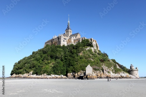 The abbey of Saint Michel, Normandy, France
