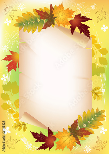 Autumn background.