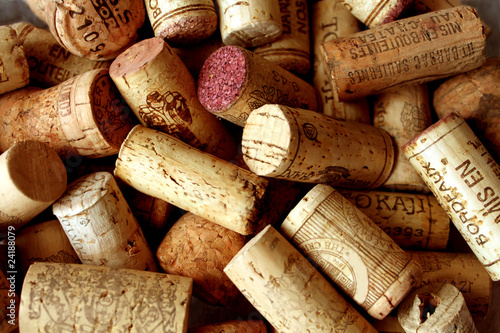 Wine corks' background