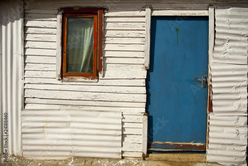 Fotografi Typical township shack