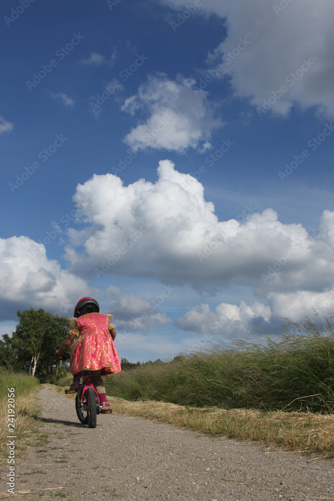 Obraz premium bike child