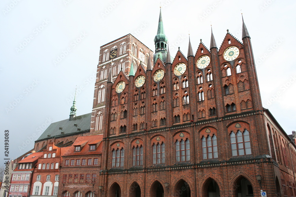 Fototapeta premium Stralsund in Germany
