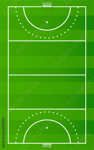 Terrain de hockey sur gazon (détouré)