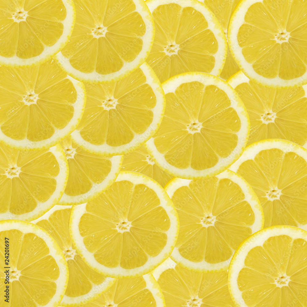 Zitrone Zitronen Hintergrund Muster Stock Photo | Adobe Stock