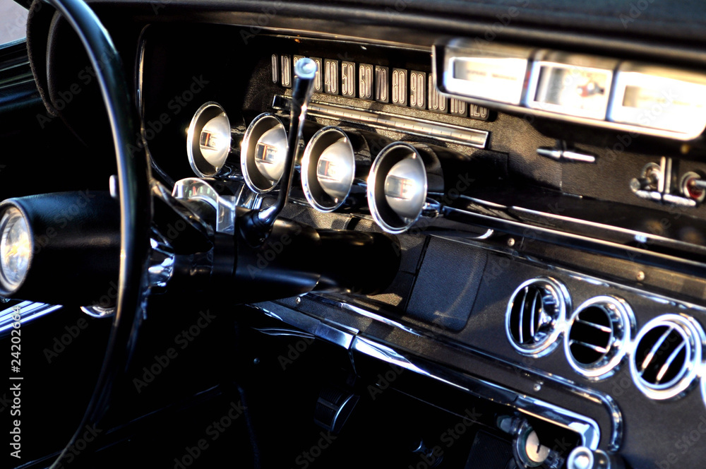 Obraz premium car interior