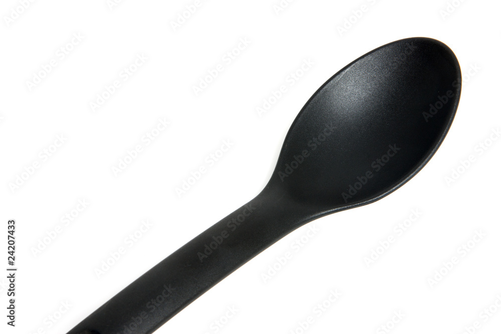 Black kitchen tool over white background Black kitchen tool over white background