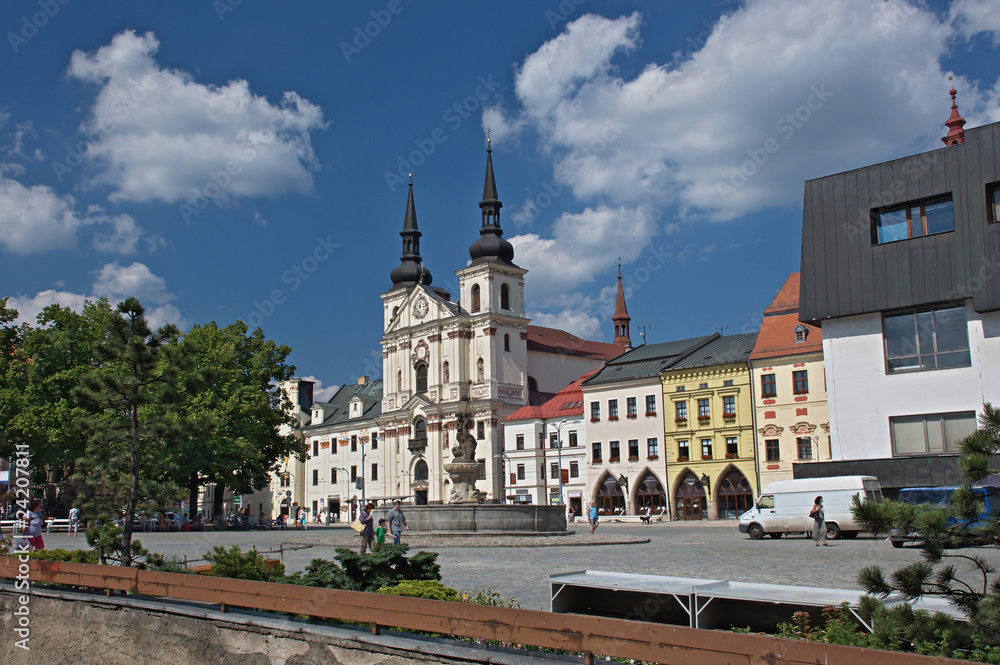 Czech republic, Jihlava, square