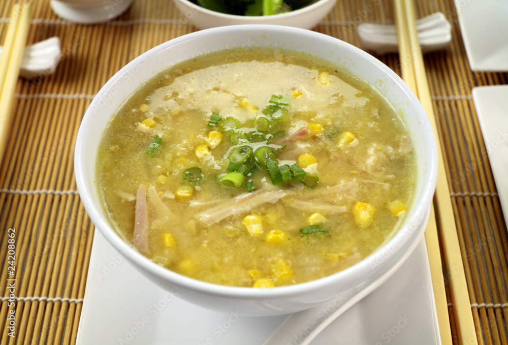 Chinese Chicken And Corn Soup Chinese Chicken And Corn Soup