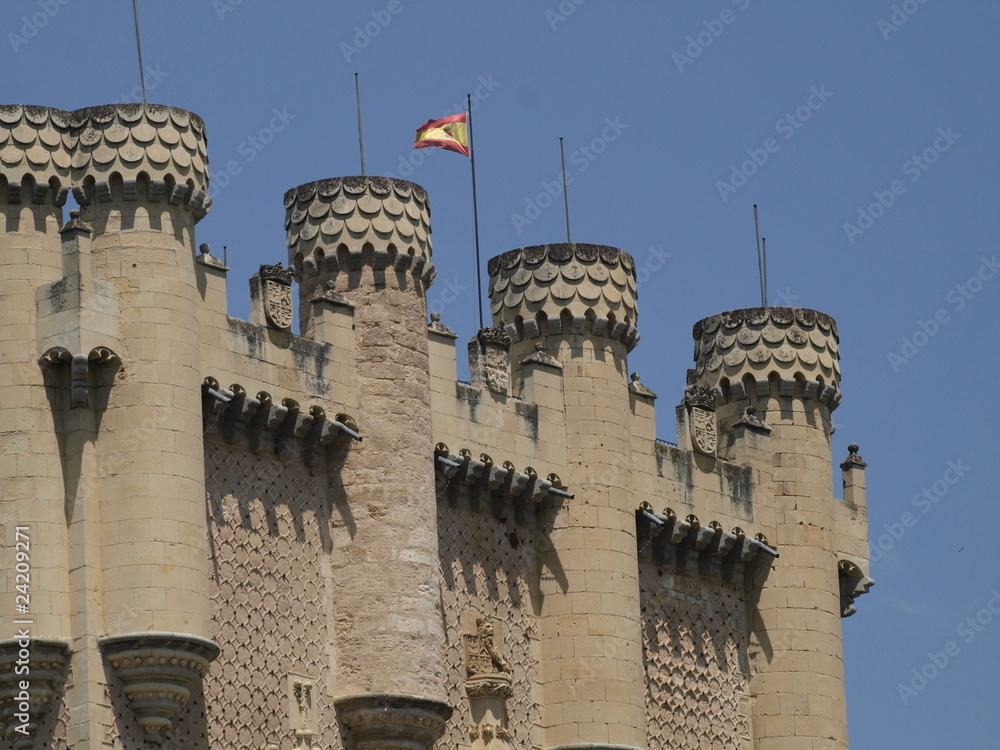 Torre del homenaje del Alcazar de Segovia