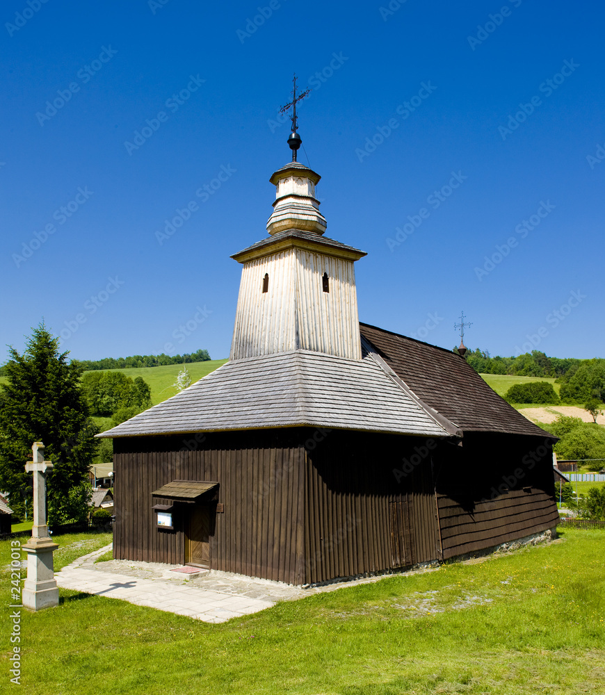 wooden church, Krive Slovakia