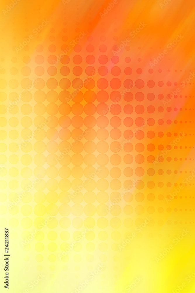 Abstract halftone pattern orange yellow background Abstract halftone pattern orange yellow background