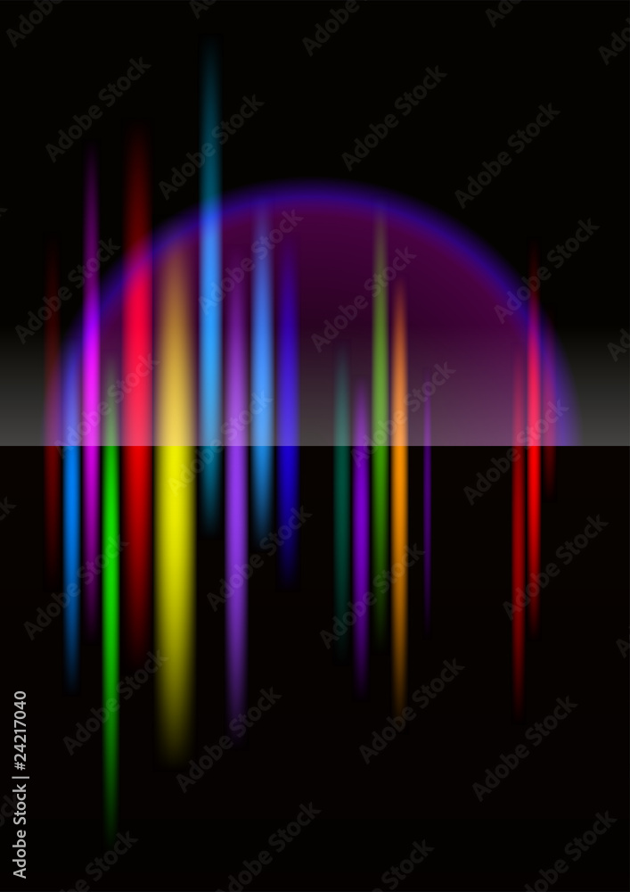 North-light abstract bright colorful background