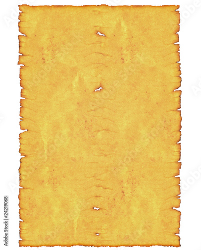 Old manuscript. Blank.