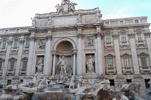 Fontana de Trevi en Roma photo
