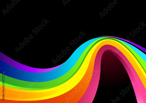 Flowing Colour Background