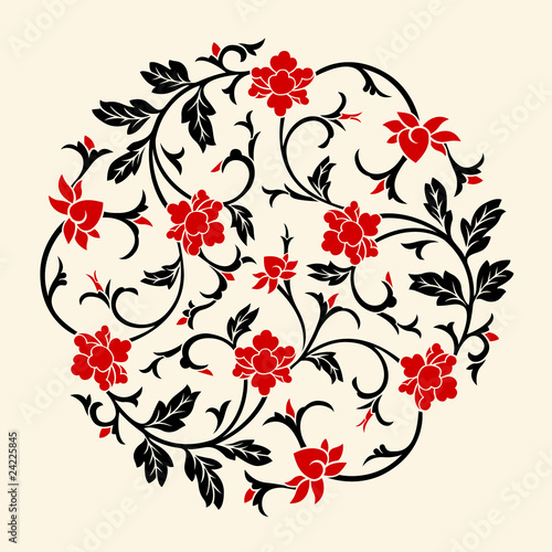 Vector Chinese Ornament