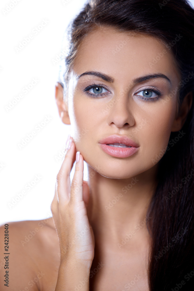 Portrait of beautiful young woman Portrait of beautiful young woman