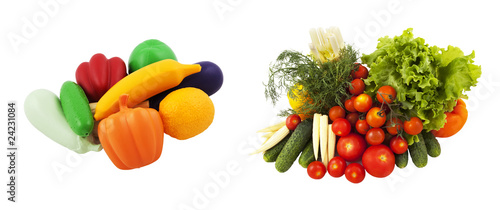 choose natural or artificial food!