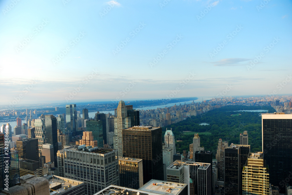 Fototapeta premium New York City skyscrapers
